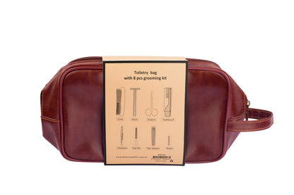 Men's Republic Toiletry Bag with 8 pcs Grooming Set 4