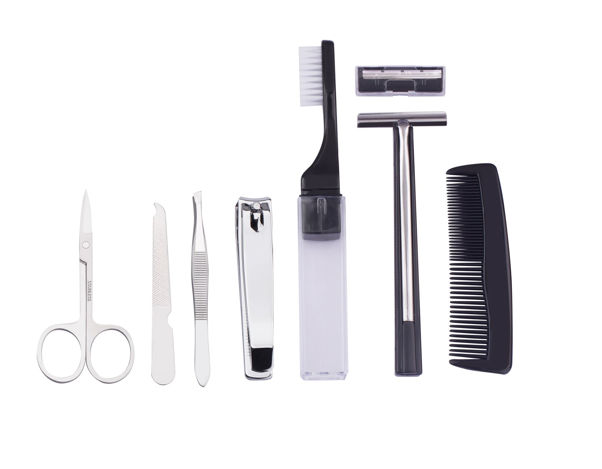 Men's Republic Toiletry Bag with 8 pcs Grooming Set 7