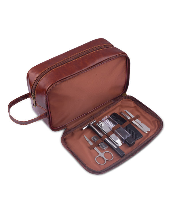 Men's Republic Toiletry Bag with 8 pcs Grooming Set 2