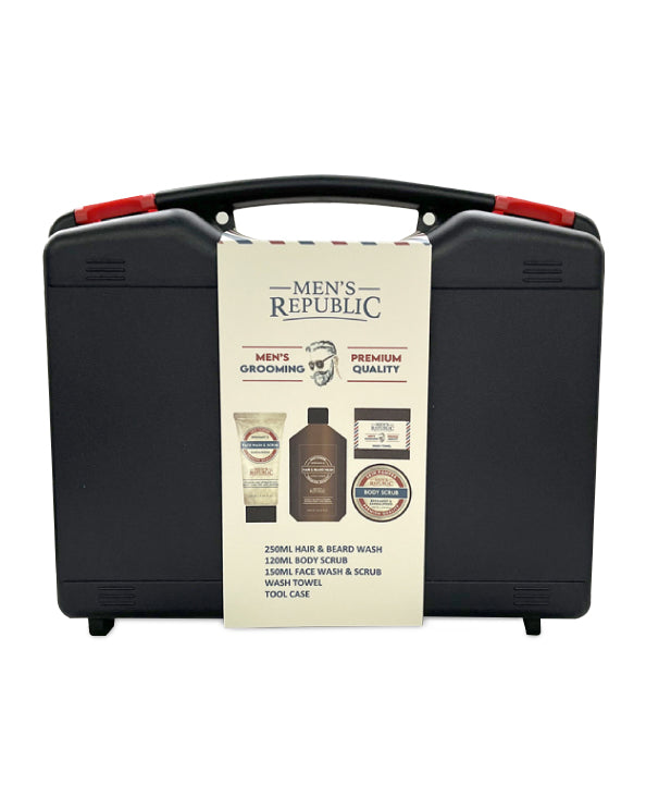 Men's Republic 5pc Grooming Kit Including Tool Case 2