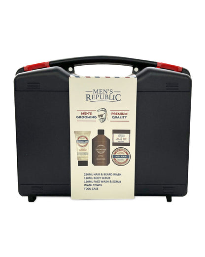 Men's Republic 5pc Grooming Kit Including Tool Case 2