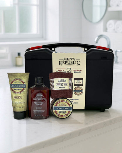 Men's Republic 5pc Grooming Kit Including Tool Case 1