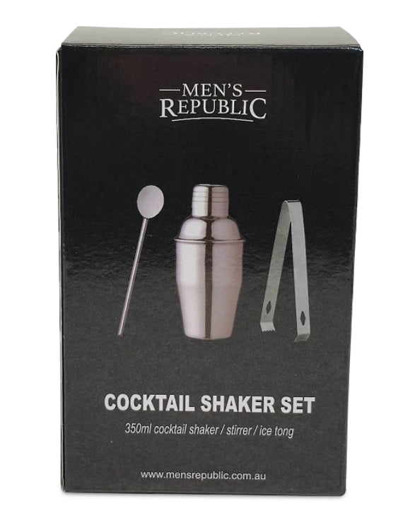 Men's Republic 3pc Cocktail and Bar Gift Set - 350ml 2