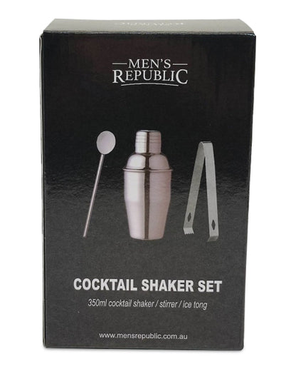 Men's Republic 3pc Cocktail and Bar Gift Set - 350ml 2