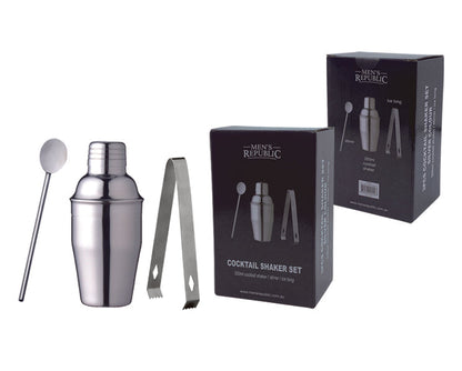 Men's Republic 3pc Cocktail and Bar Gift Set - 350ml 6
