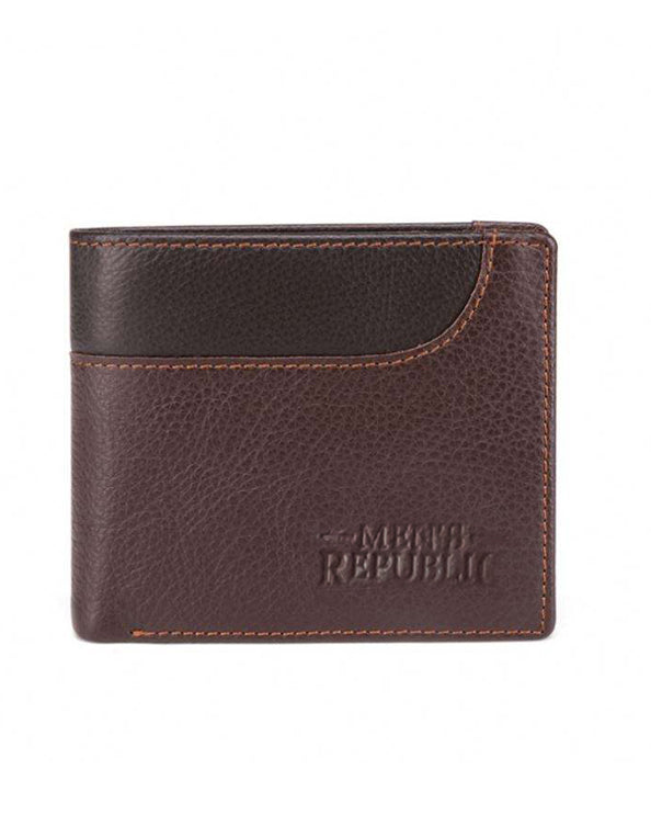 Men's Republic Leather Wallet - Coffee 3