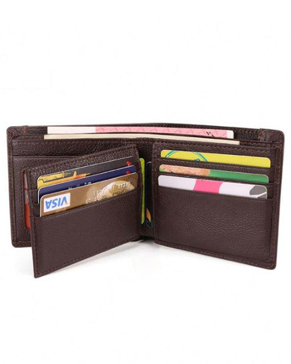 Men's Republic Leather Wallet - Coffee 5