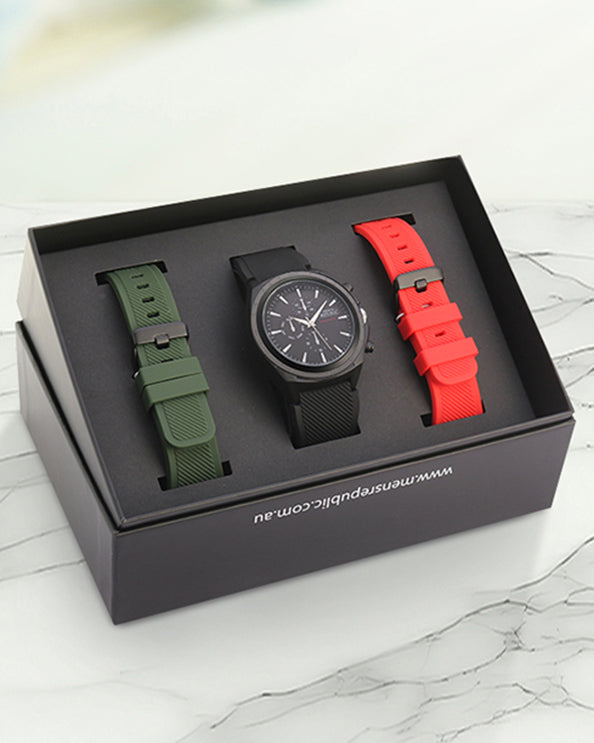 Men's Republic Watch set - Replaceable Bands 1