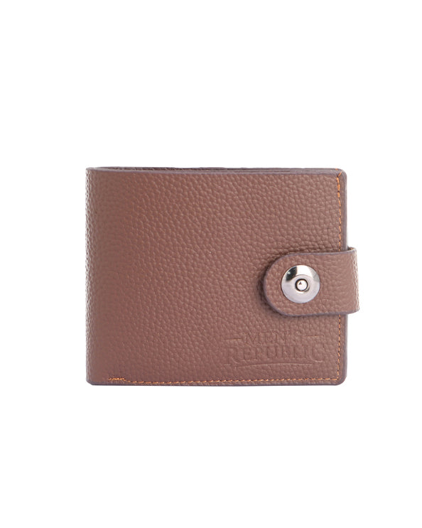 Men's Republic Watch set with Leather Wallet - Brown 5