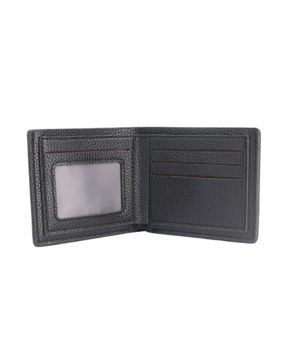 Men's Republic Watch set with Leather Wallet - Black 4
