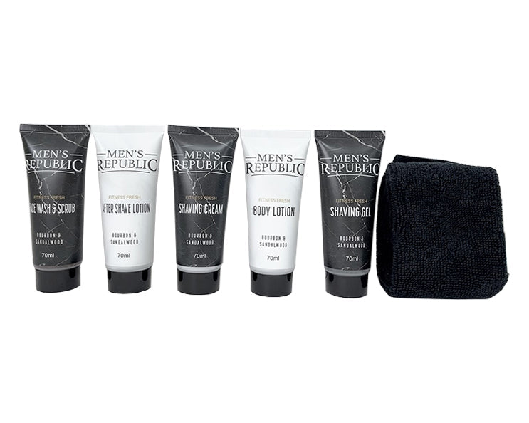 Men's Republic Grooming Kit in Water bottle - Fitness Fresh 5