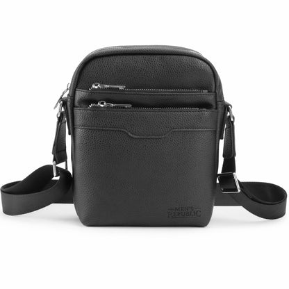 Men's Republic Deluxe Cross Body Bag - Black 2