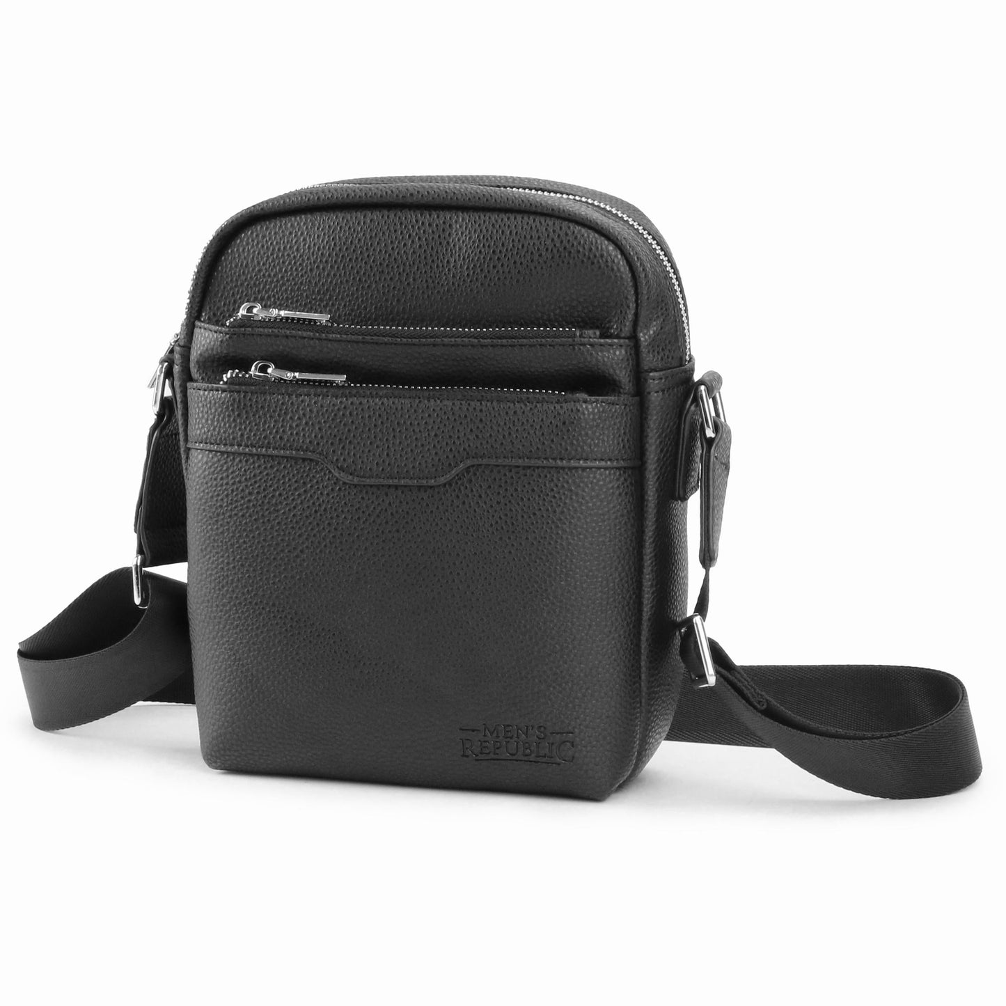 Men's Republic Deluxe Cross Body Bag - Black 3