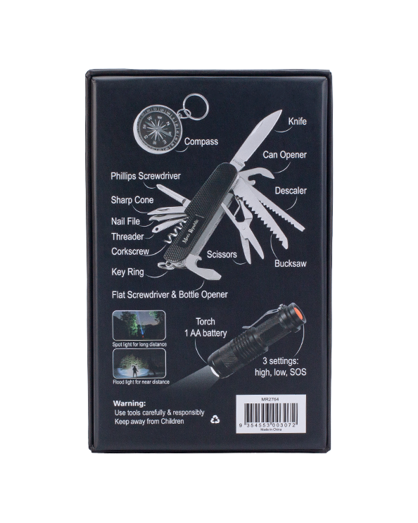 Men's Republic Multifunction Adventure Knife and Torch 3