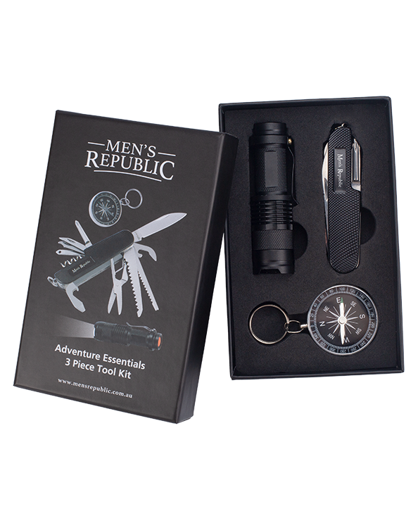 Men's Republic Multifunction Adventure Knife and Torch 5
