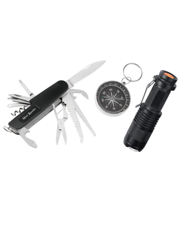 Men's Republic Multifunction Adventure Knife and Torch 4