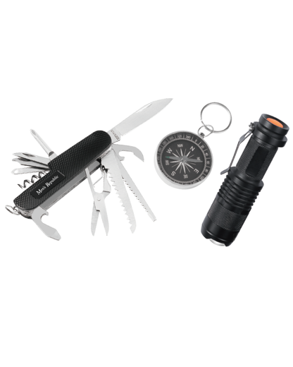 Men's Republic Multifunction Adventure Knife and Torch 4
