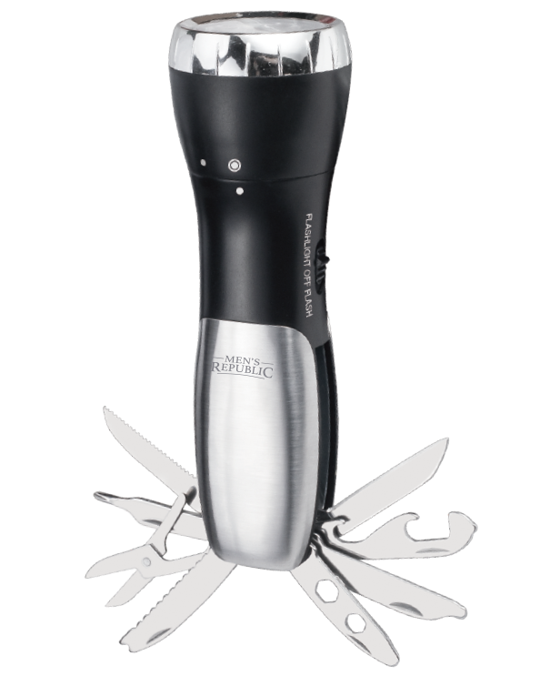 Men's Republic Multi-Tool Survival Flashlight - 10 Functions 4