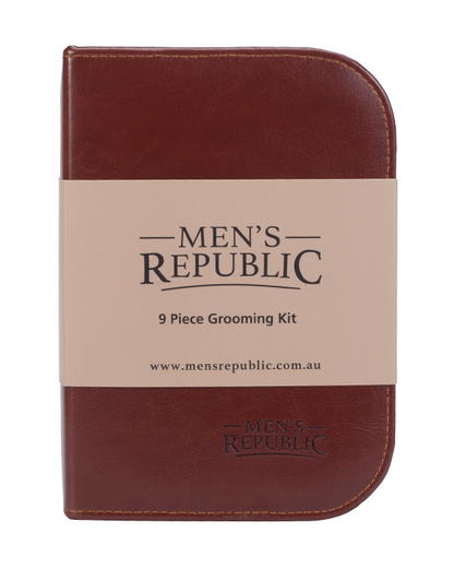 Men's Grooming Kit - 9 Pieces in Zipper Bag 3