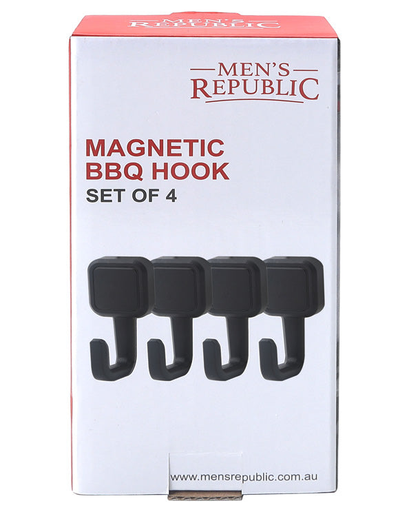 Men's Republic Magnetic BBQ Hook - Set of 4 2