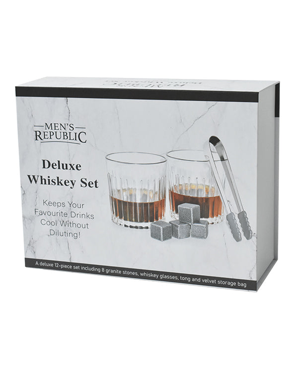 Men's Republic Deluxe Whiskey Set - 12 Pieces 2