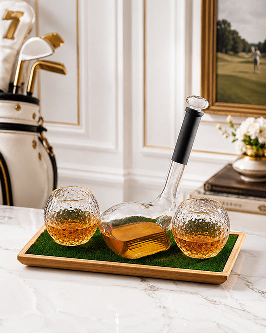 Men's Republic Golf Decanter Set - 2 Glasses 1