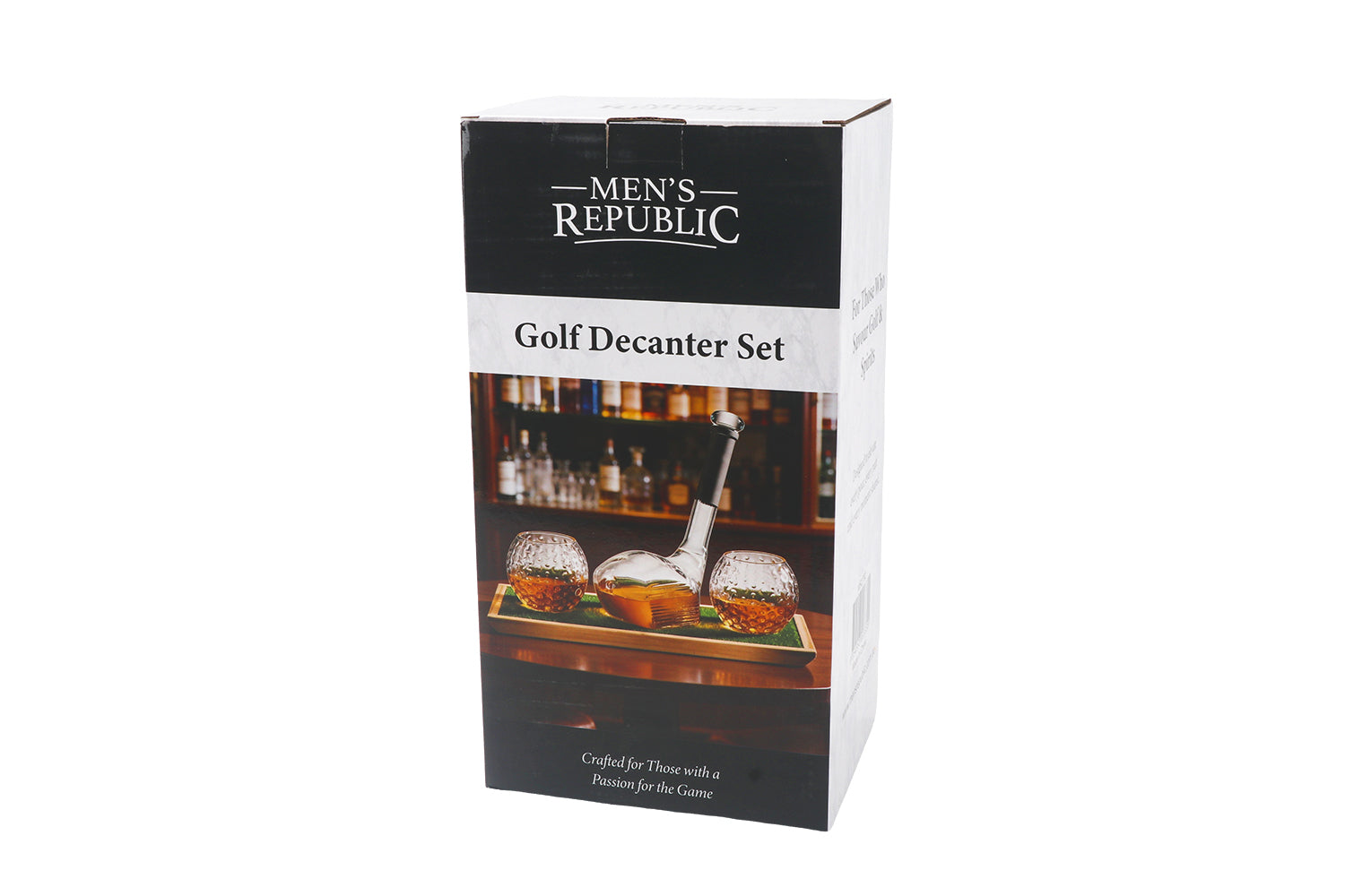 Men's Republic Golf Decanter Set - 2 Glasses 5