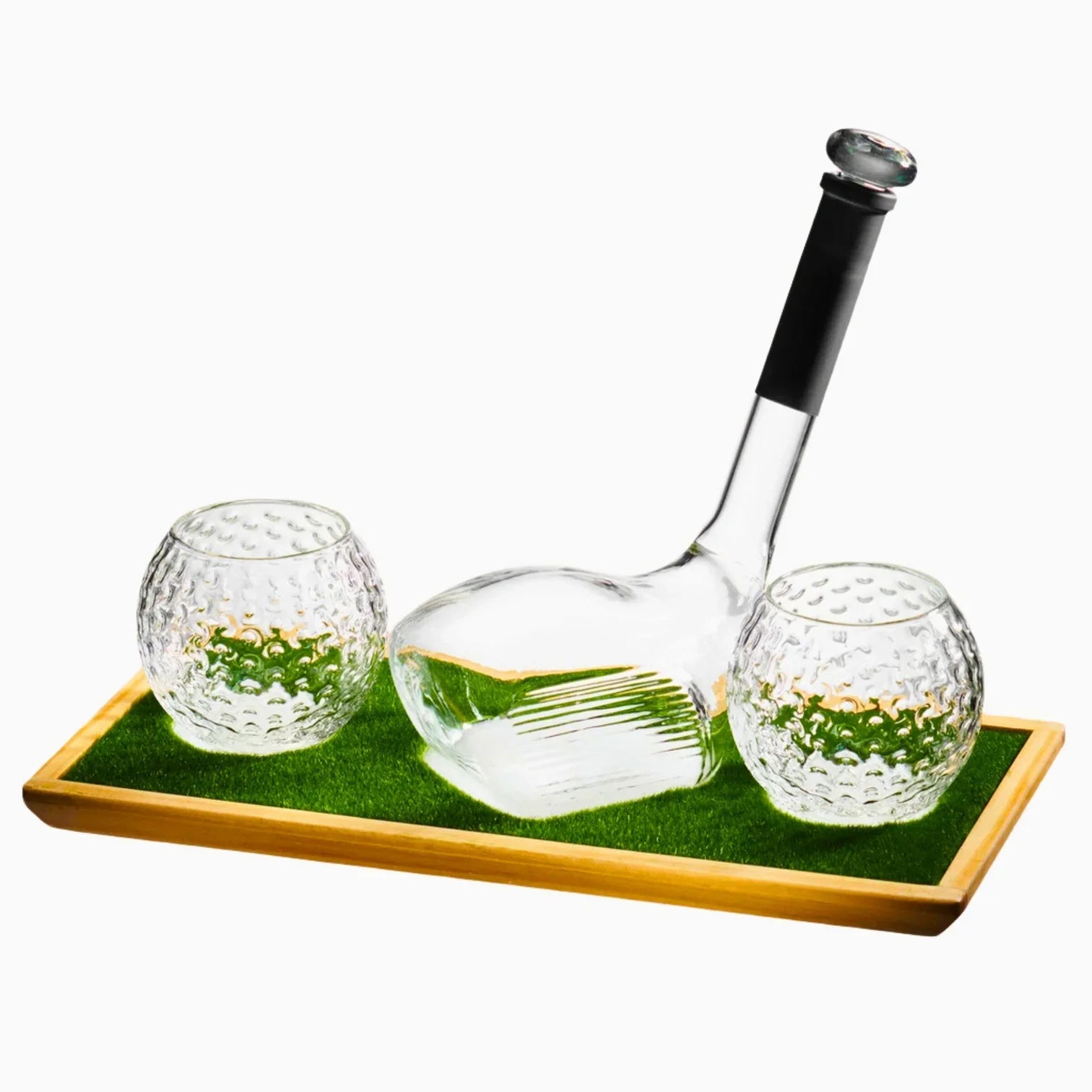 Men's Republic Golf Decanter Set - 2 Glasses 2