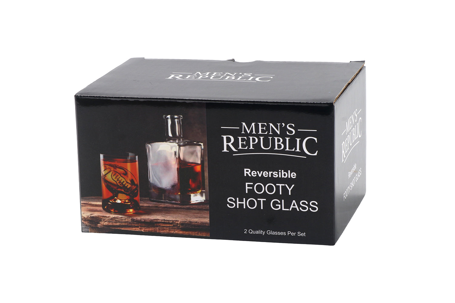 Men's Republic Footy Glassware - Set of 2 2
