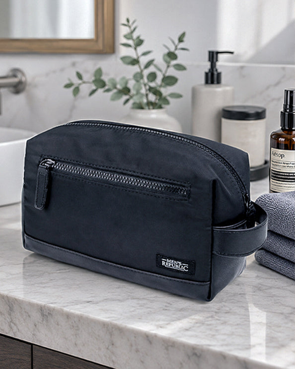 Men's Republic Nylon Toiletry bag - Black 1