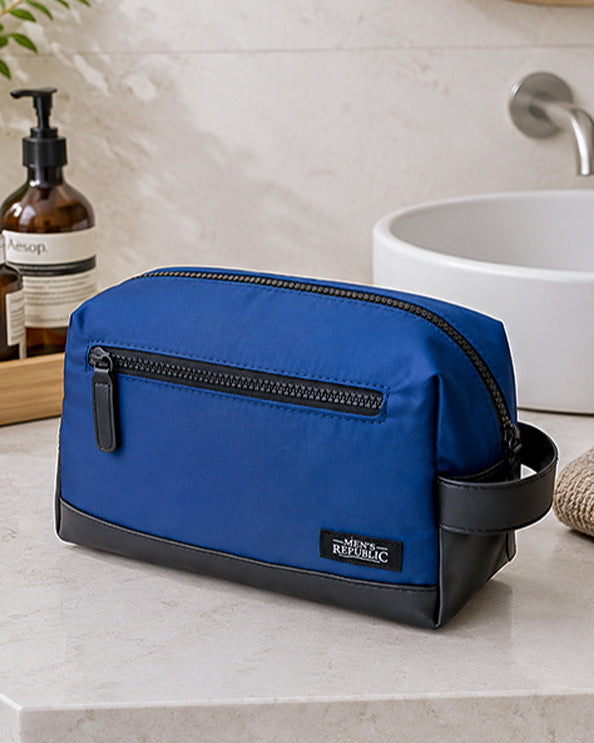 Men's Republic Nylon Toiletry bag - Blue 1