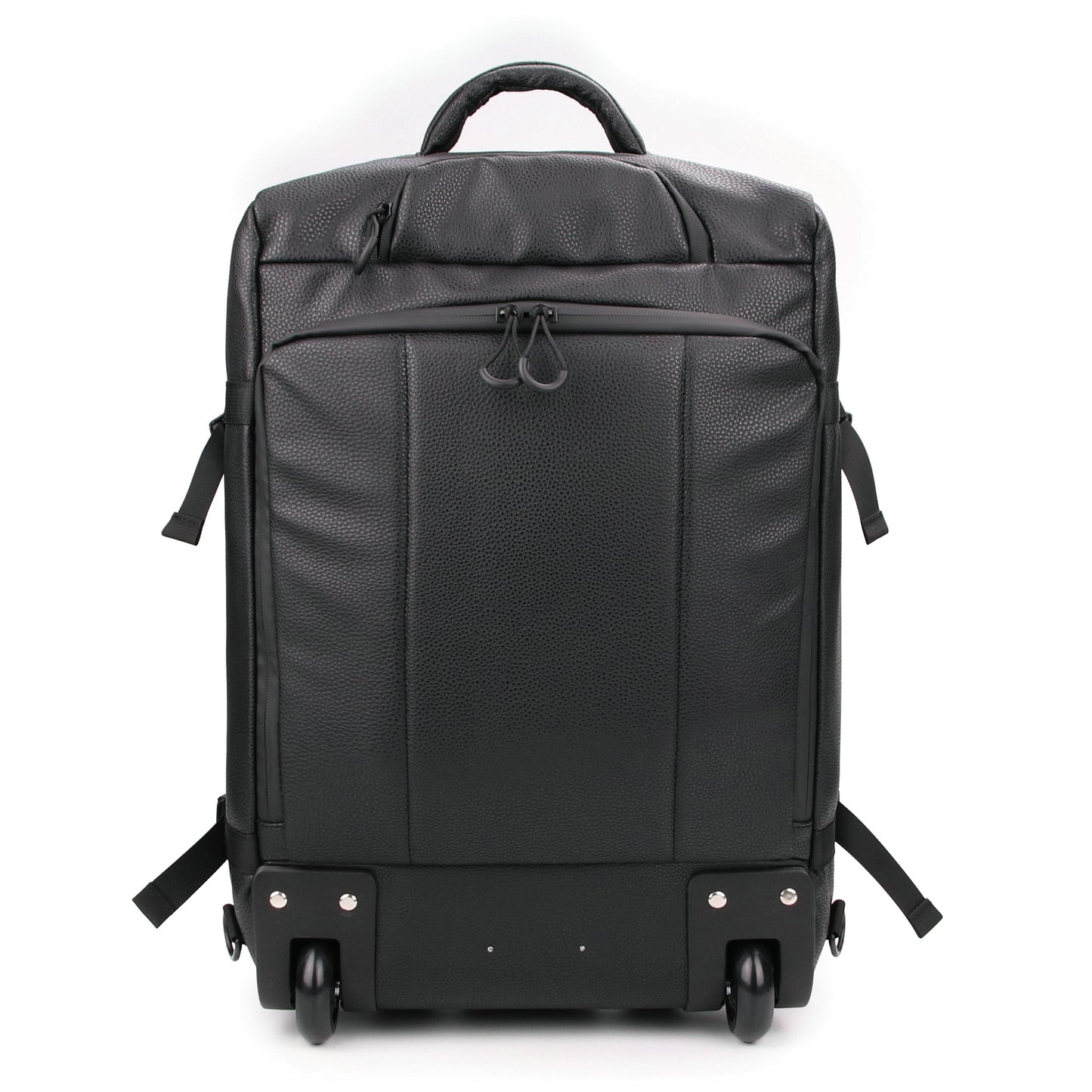 Men's Republic Carryon Travel Bag - Soft Pebble Cow Hide Faux Leather 6