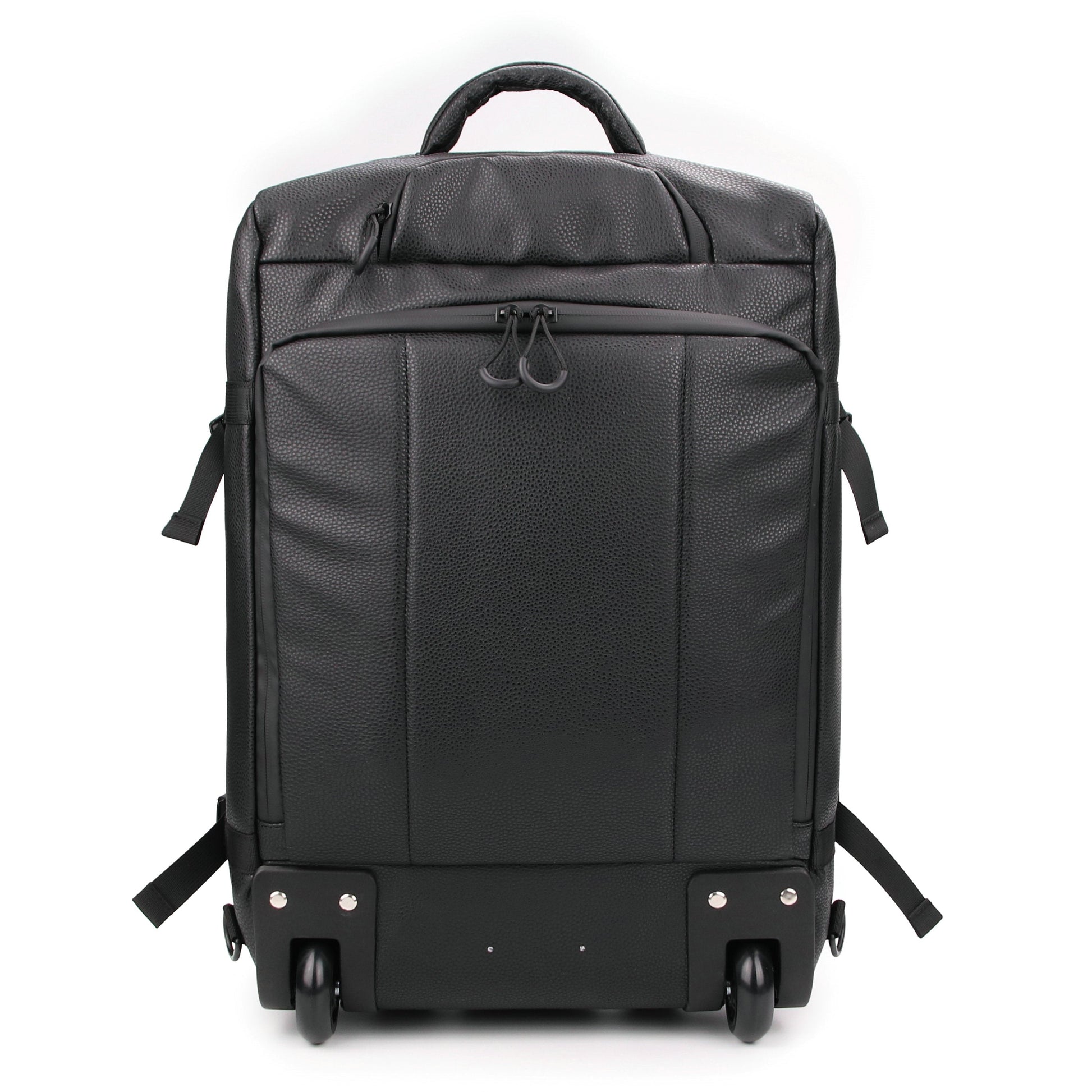 Men's Republic Carryon Travel Bag - Soft Pebble Cow Hide Faux Leather 6