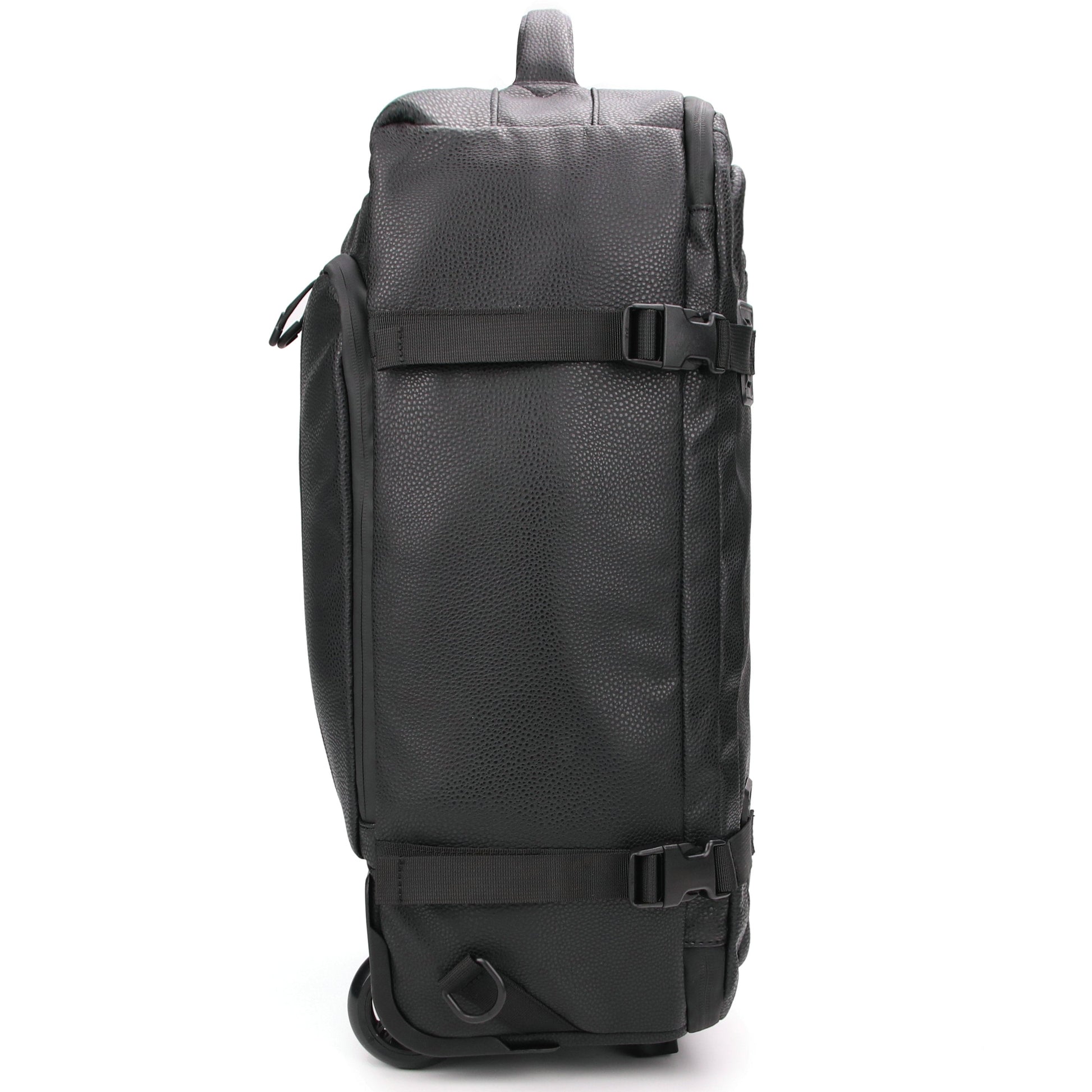 Men's Republic Carryon Travel Bag - Soft Pebble Cow Hide Faux Leather 7