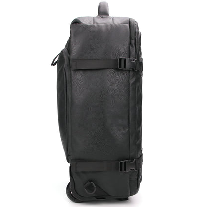 Men's Republic Carryon Travel Bag - Soft Pebble Cow Hide Faux Leather 7
