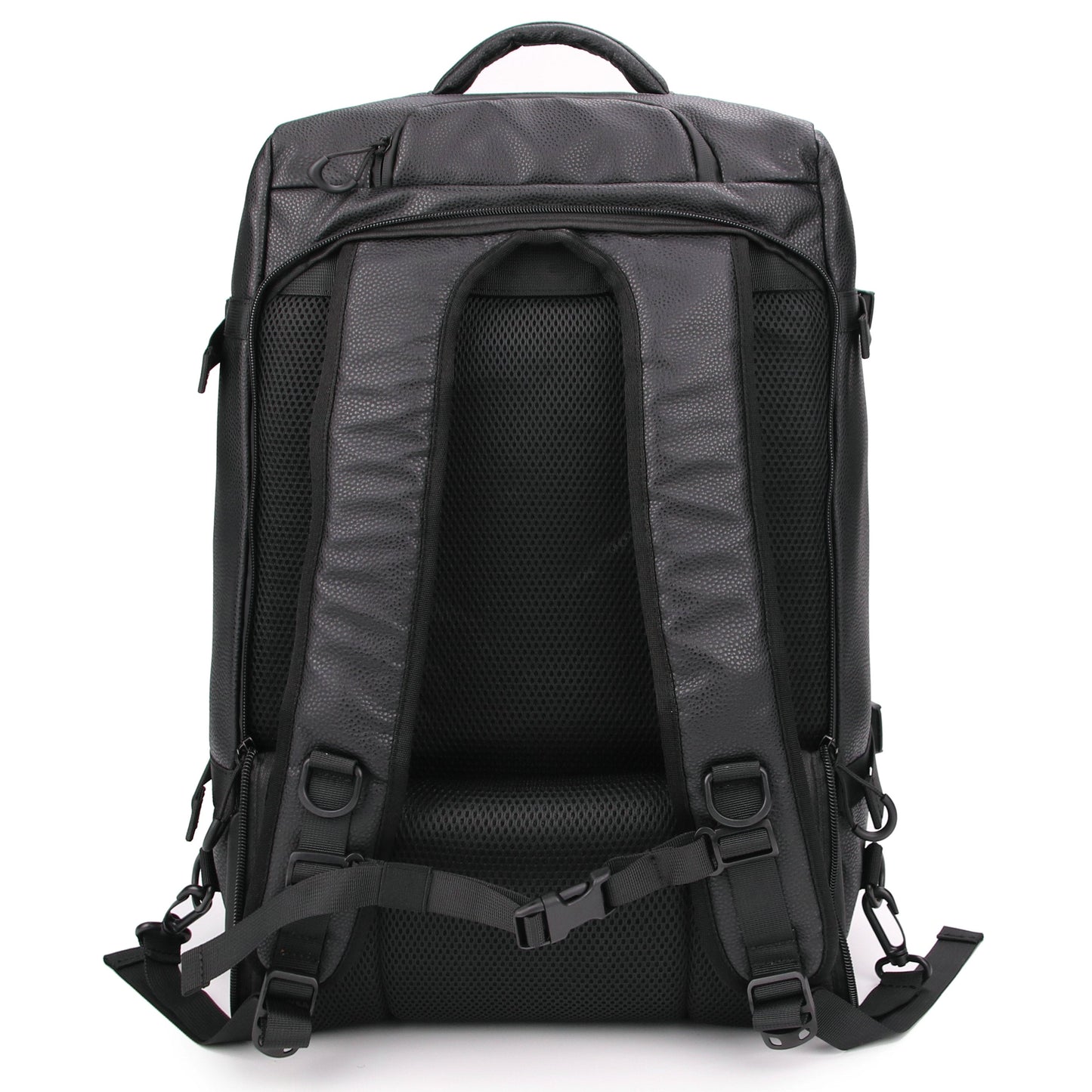 Men's Republic Carryon Travel Bag - Soft Pebble Cow Hide Faux Leather 9
