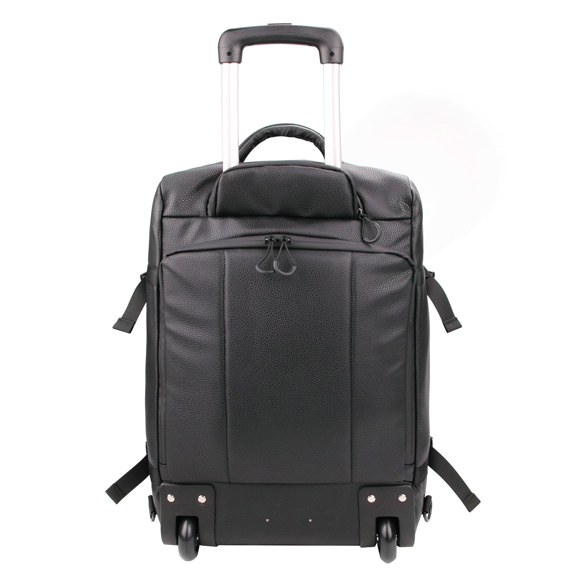 Men's Republic Carryon Travel Bag - Soft Pebble Cow Hide Faux Leather 4
