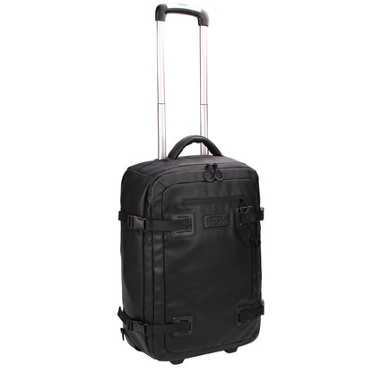 Men's Republic Carryon Travel Bag - Soft Pebble Cow Hide Faux Leather 3