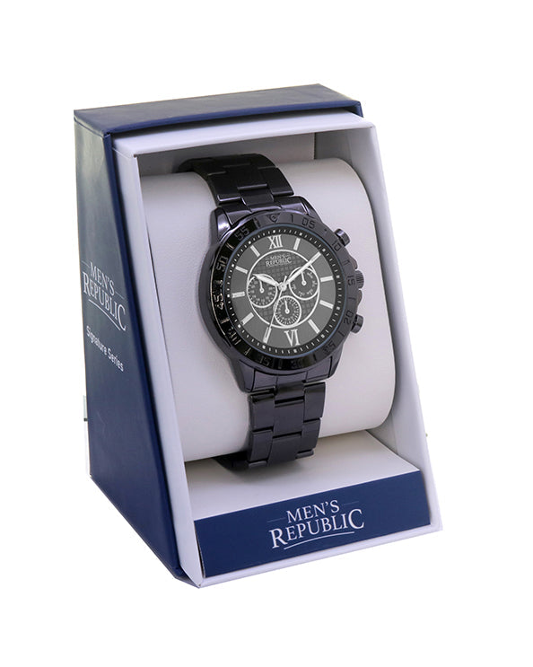 Men's Republic Watch - Signature Series - Gun Metal 2