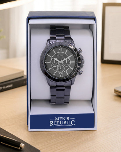 Men's Republic Watch - Signature Series - Gun Metal 1