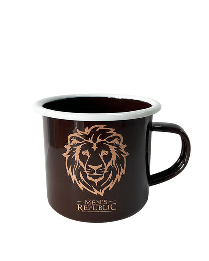 Men's Republic Mug with Body Wash, Body Lotion and Shower Loofah 5