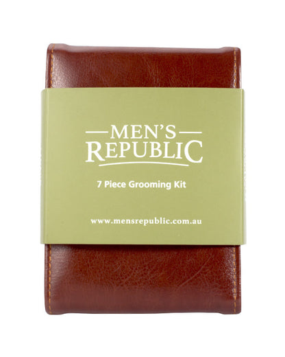 Men's Republic Grooming Kit - 7 Pieces in Foldable Travel Case 3
