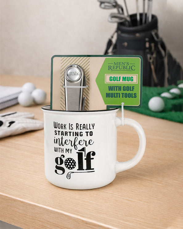 Men's Republic Sports Mugs with Gift Sets in Shelf Tray - 6 pcs 4