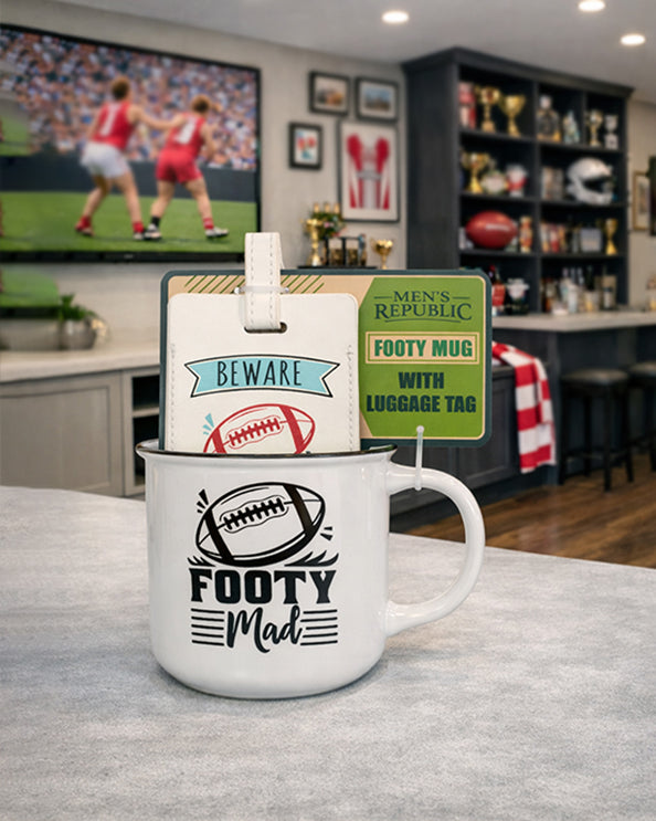 Men's Republic Sports Mugs with Gift Sets in Shelf Tray - 6 pcs 2