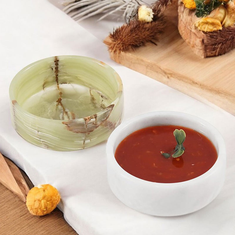 Marble Sauce Cups - Set of 2