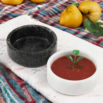 Marble Sauce Cups - Set of 2