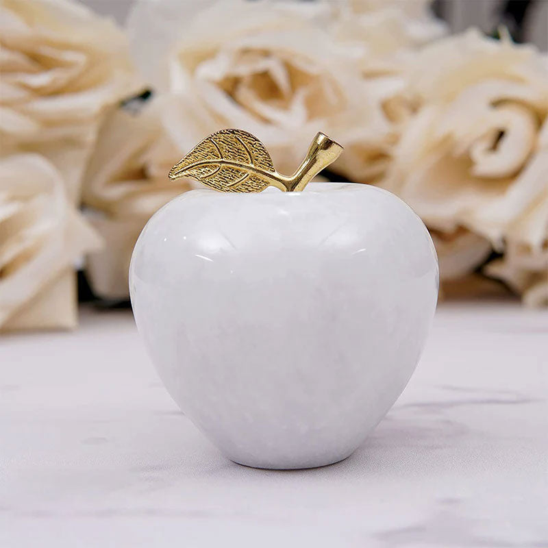 Marble Paperweight - Apple