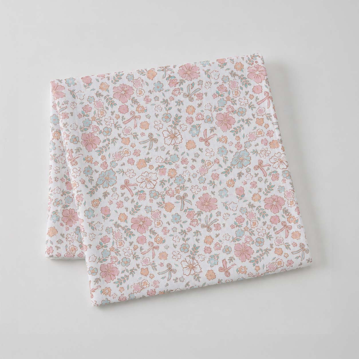 Jiggle & Giggle Sweet Floral Muslin Wrap