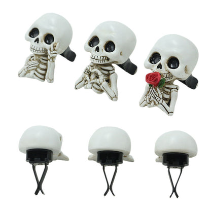 Halloween Skull Car Vent Clip — Spooky Air Freshener Charm 11