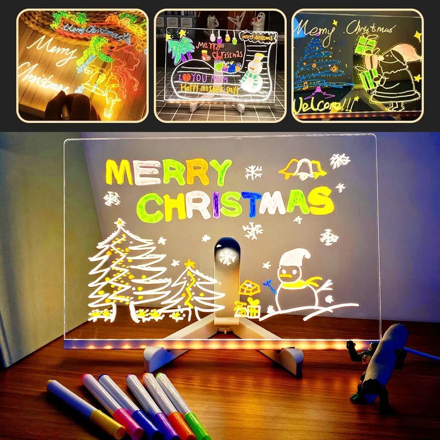 A4 Led Tekenbord van Shop Je Geluk - Creëer Jouw Eigen Kunst Thuis A4 Led Tekenbord van Shop Je Geluk - Creëer Jouw Eigen Kunst Thuis